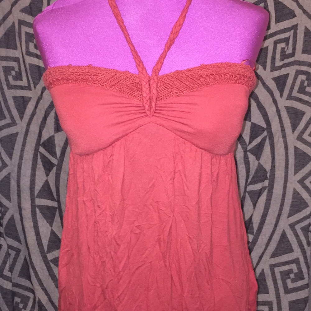 Strapless tank